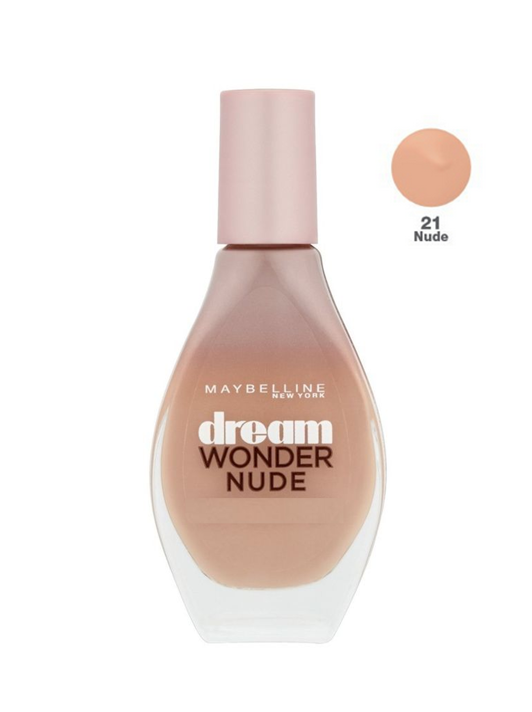 MAYBELLINE DREAM FLAWLESS FOUNDATION NUDE - IVORY (10 